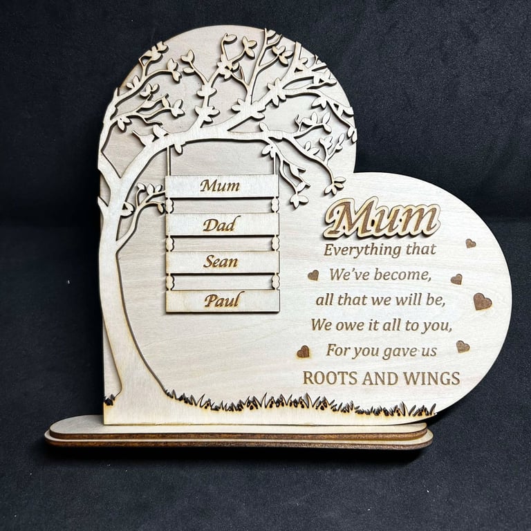 Mother's Day Personalised Tree