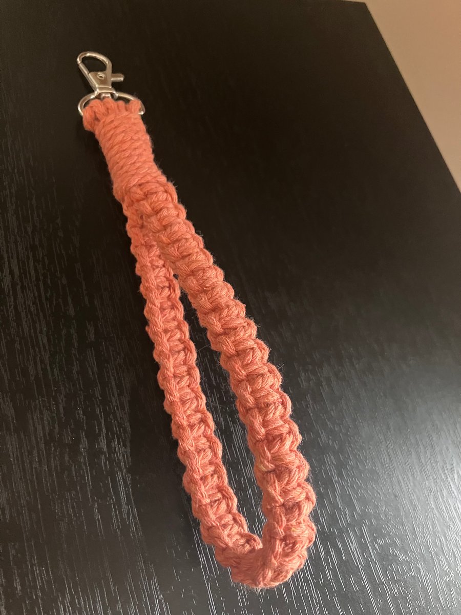 Macrame Wristlet Key Ring