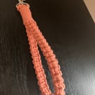Macrame Wristlet Key Ring
