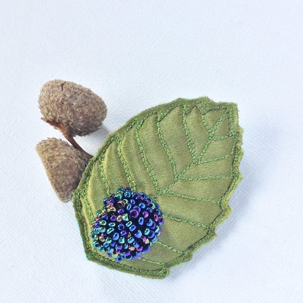 Leaf Brooch.