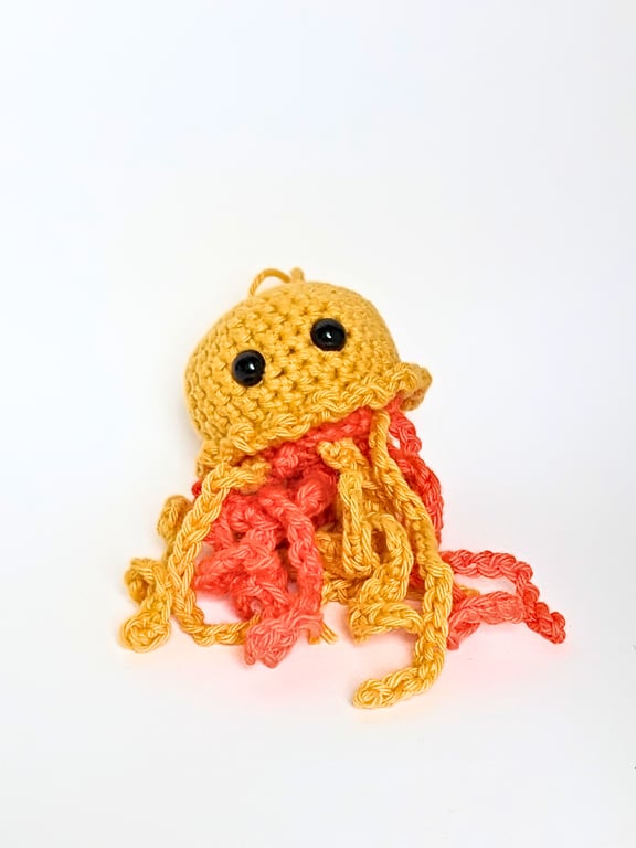 Cute crochet mini jellyfish