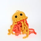 Cute crochet mini jellyfish