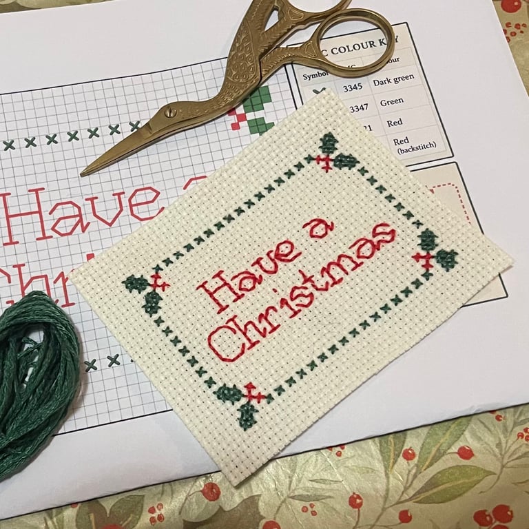 Have a Christmas: Subversive, Alternative, Snarky Christmas Card Cross Stitch