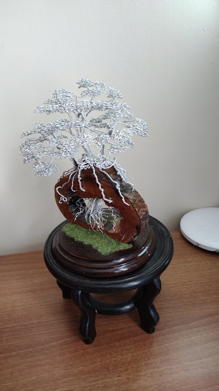 The 3 trees hanging on lilac 