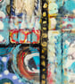"Layered whispers"  an abstract collage - Image 7