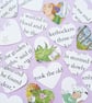 Nursery Rhyme Story Confetti Hearts - Baby Shower Birthday Party Christening - Image 1