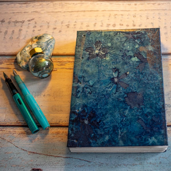 Nigella and Mallows, A5 Journal (Folksy117)