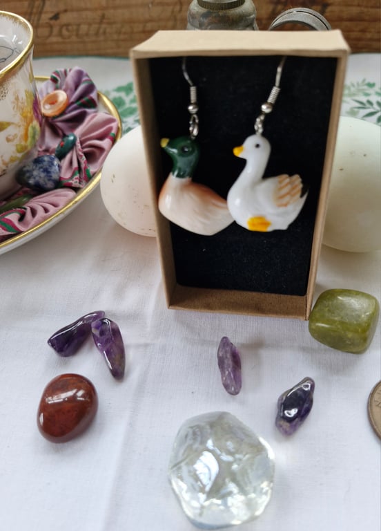 Meadowbelle Farm Duck Earrings