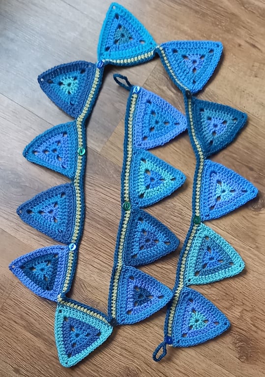 Bunting Hand Crocheted 