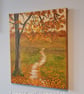 Autumn, an original landscape painting on canvas.  - Image 2