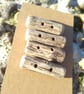 Four chunky driftwood buttons - Image 6