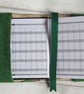 SOLD - A6 'Harris Tweed' Reusable Notebook, Diary Cover - Flying Scotsman - Image 6