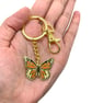 Monarch Butterfly Keyring - Hard Enamel - Jewellery - Image 2