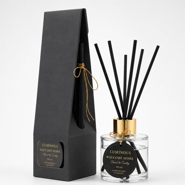Floral Reed Diffuser - Luxury Home Fragrance - Welcome Home - 100ml