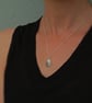 Silver Limpet Shell Pendant - Beach Necklace - Image 2