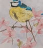 Blue Tit Painting 