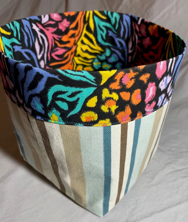 Fabric storage tub - medium