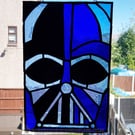 Stained Glass Darth Vader Window Hanging