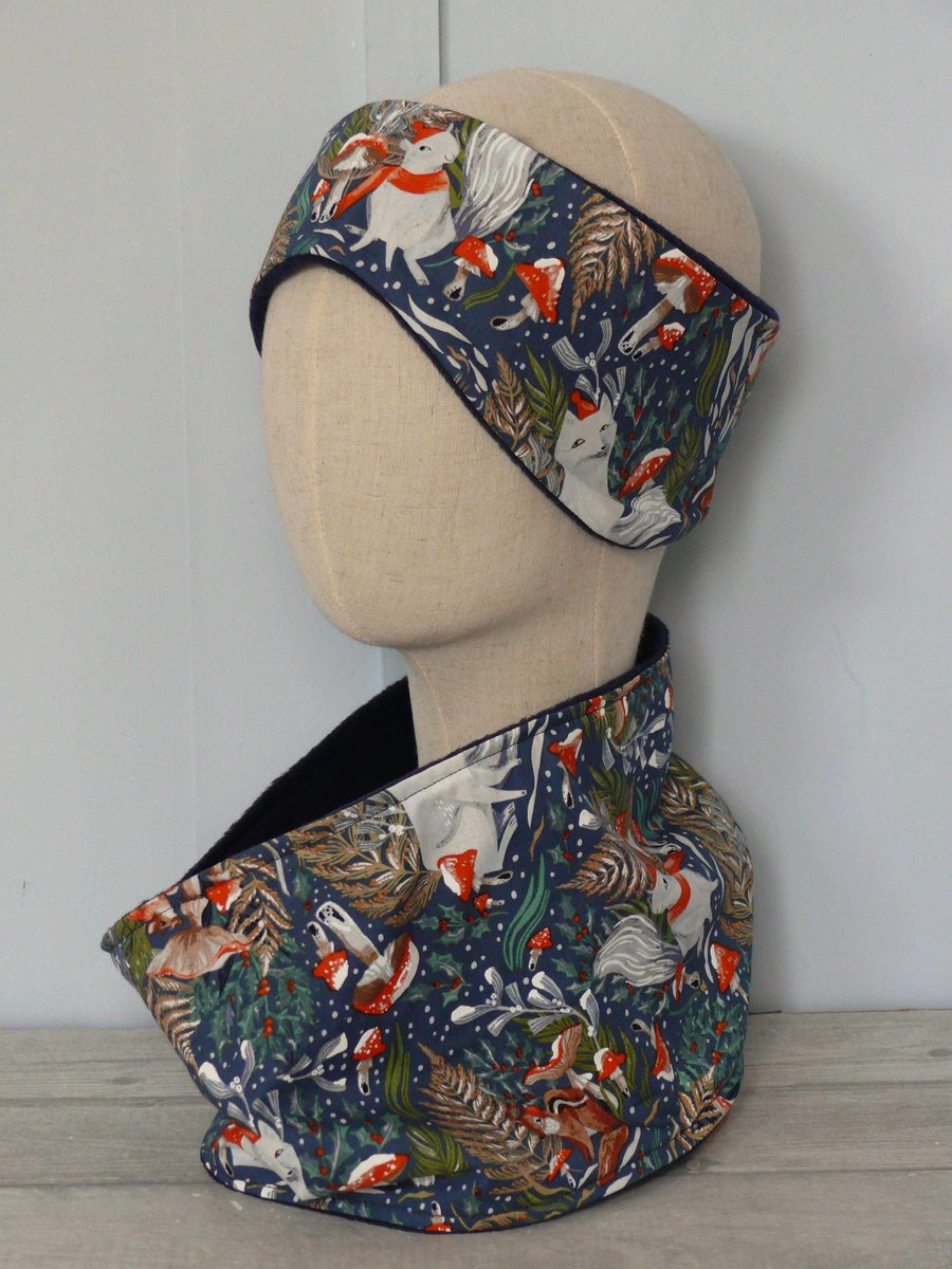 Ladies Headband And Snood