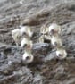 Sterling Silver Nugget Stud Earrings - Image 4