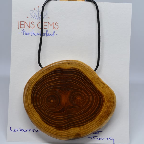 Laburnum Wooden Pendant
