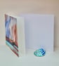 Through the Storm – Blank Coastal Greeting Card - Art Card by Alexis Rizzo - Image 4