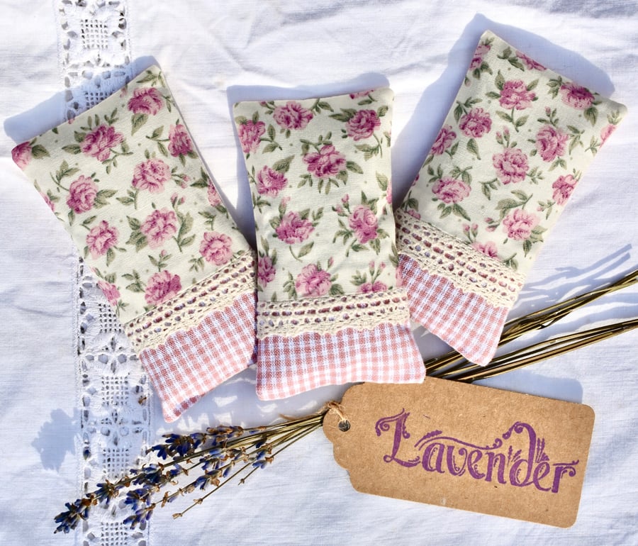 Lavender Sachets Set of 3
