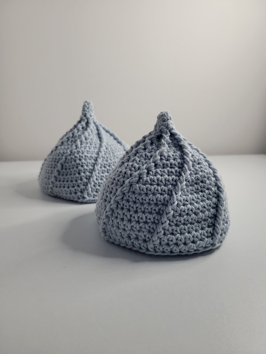 Crochet Whip Cream Hat