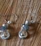 Witch hat earrings with crystals - Image 2