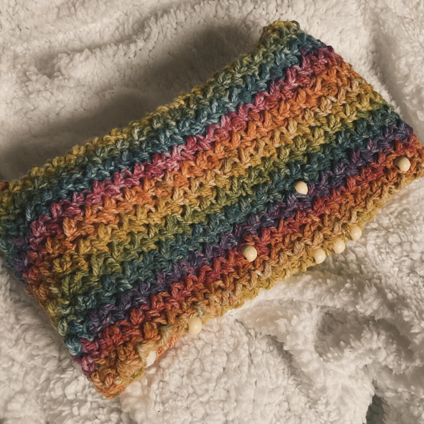 Rainbow double layer cowl