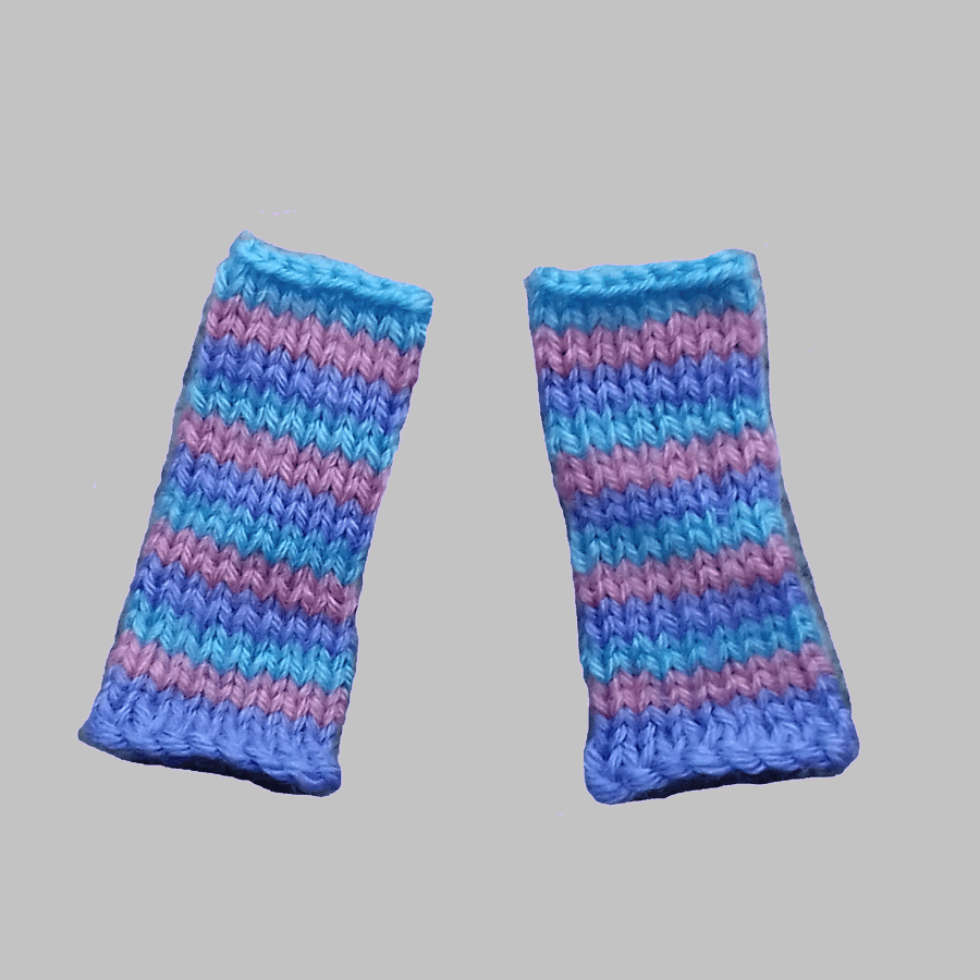 KNITTING PATTERN PDF Cosy Leg Warmers for Doll