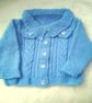 Knitted Denim Jacket Style for Babies & Children up to 7, Children's Gift Ideas