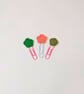 Sparkle Flower Page Holder - Set of 3 - Super Seconds Festival - Image 3