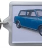 Riley Elf 1967 - Keyring with 50x35mm Insert  - Image 1