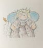 Fairy angel drawing 