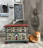 1:12 scale dolls house folk art drawers with paper mache fox - Image 2