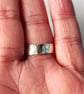Citrine Druzy Adjustable Statement Ring Sterling Silver Chunky Crystal Jewellery - Image 7