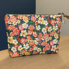 Liberty floral zip pouch