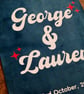 Personalised Velvet Wedding Banner - Custom Wedding Sign - Vintage Wedding Decor - Image 5
