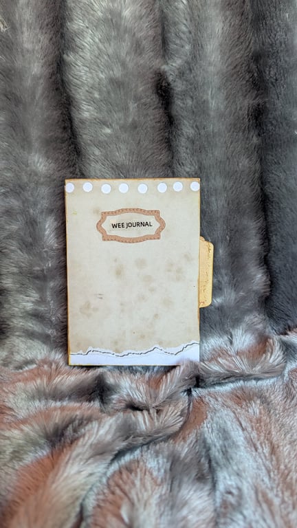 Wee Journal - Essentially Beige
