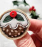 Christmas Pud Brooch - Image 4