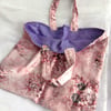 Pink floral TOTE