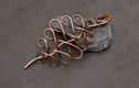 Antique copper slide