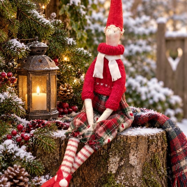 Christmas Woodland Pixie 