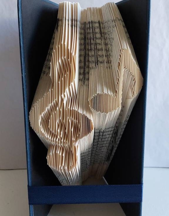 Treble clef and note book fold,Music book fold,... - Folksy