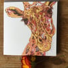 Masai Giraffe Greeting card 