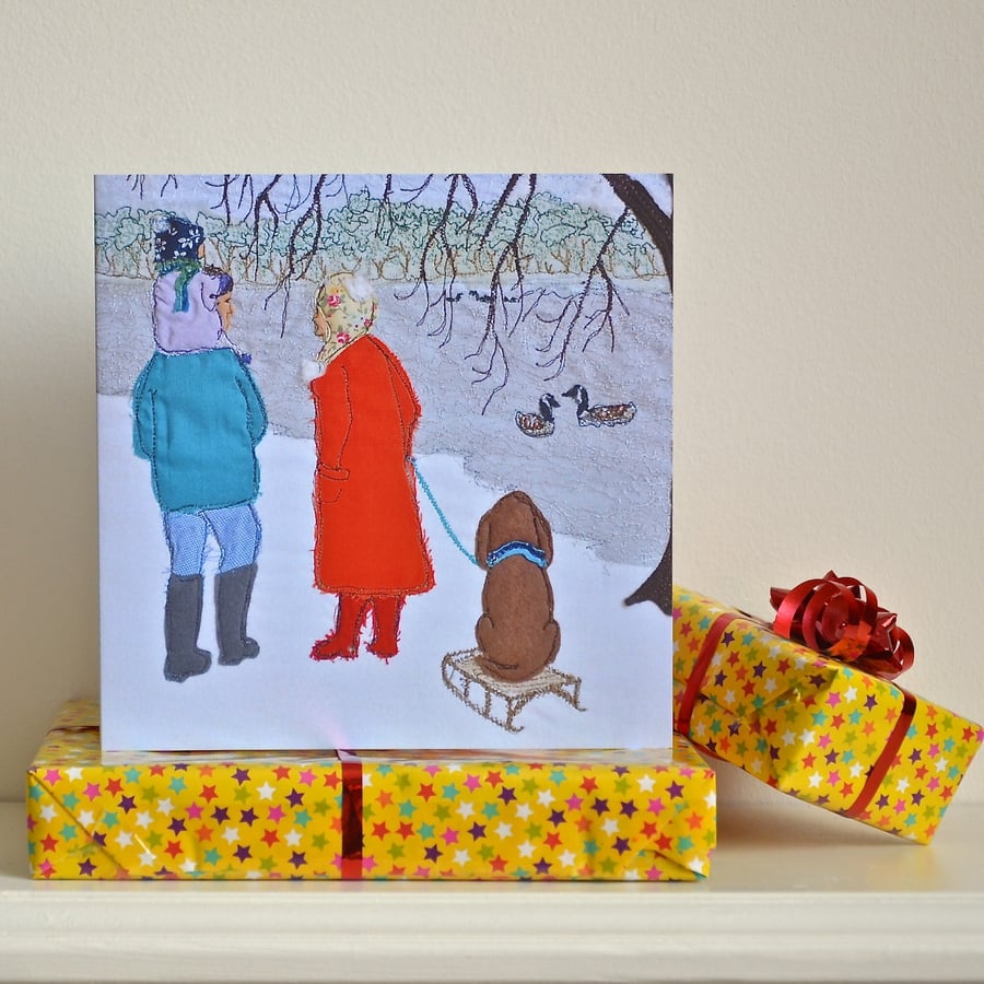 Christmas card - Toby series of Christmas cards