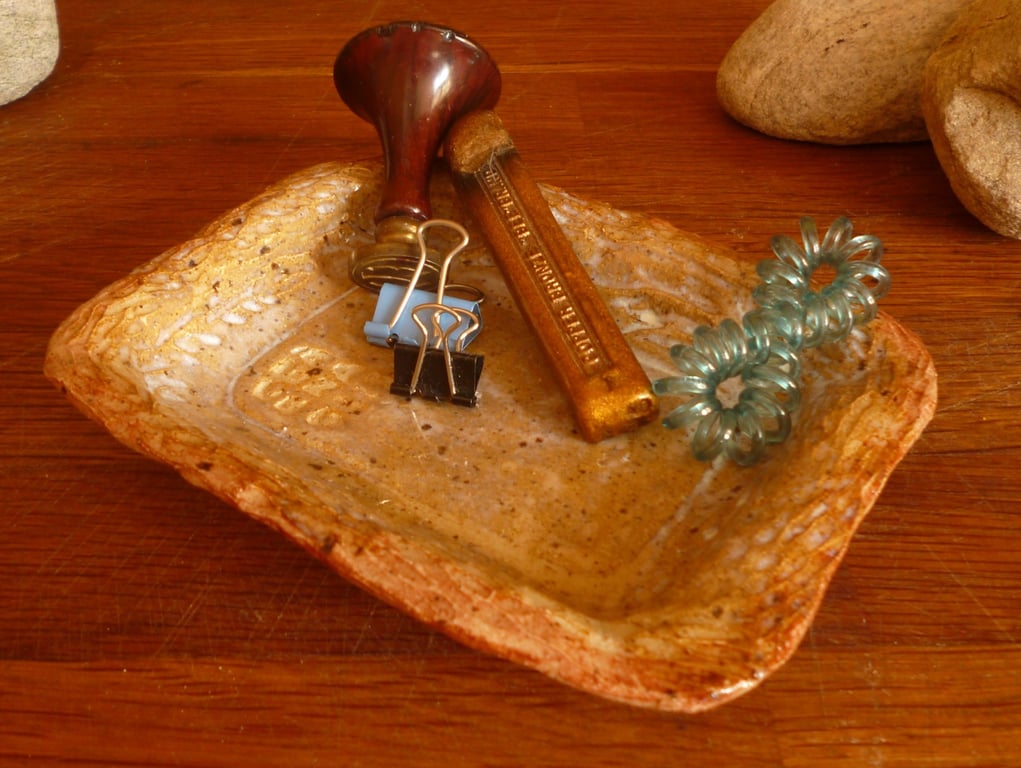 'Woodland' Handmade Ceramic Trinket Dish