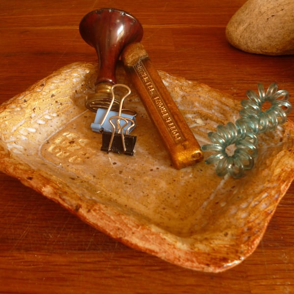 'Woodland' Handmade Ceramic Trinket Dish