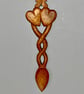Wooden Celtic Love Spoon - Image 1